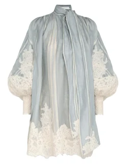 Discount ZIMMERMANN Lyrical Lace Edge Tie Mini