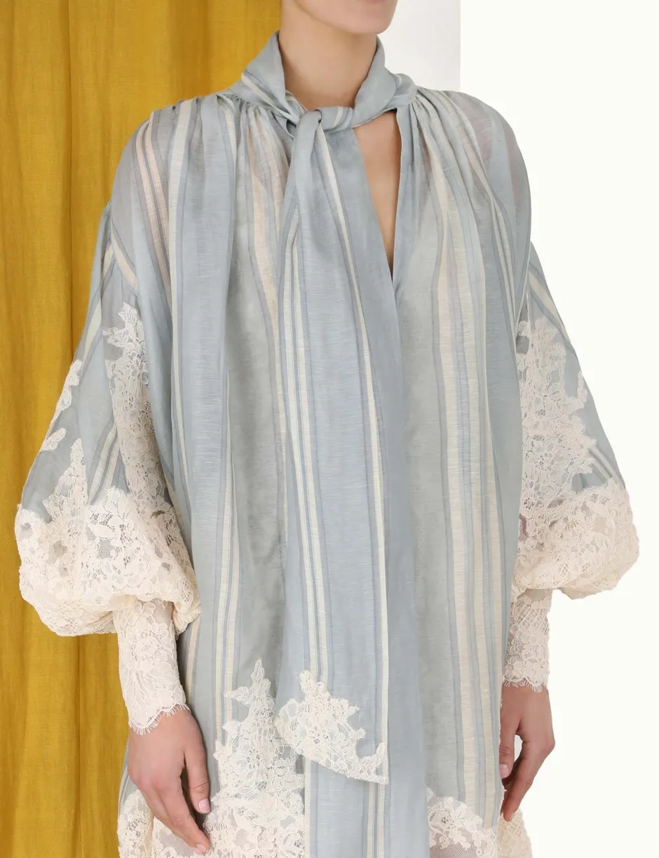 ZIMMERMANN Lyrical Lace Edge Tie Mini