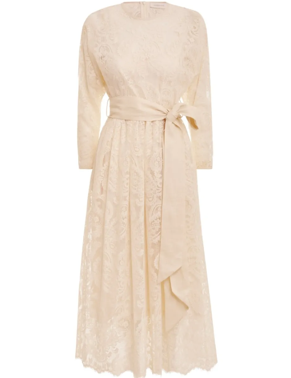 ZIMMERMANN Lyrical Lace Tie Midi