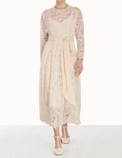ZIMMERMANN Lyrical Lace Tie Midi