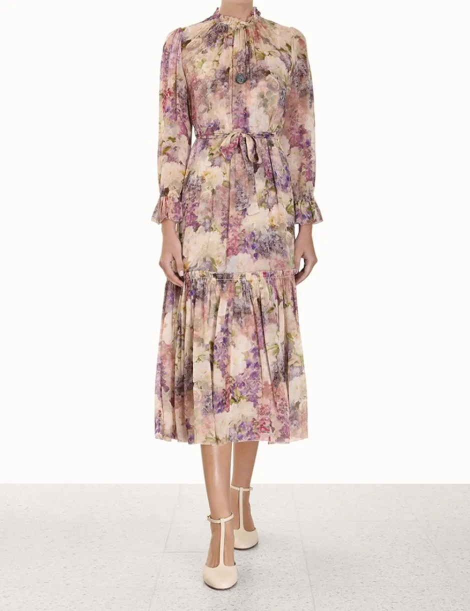 ZIMMERMANN Lyrical Lantern Midi Dress