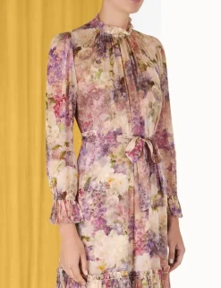 ZIMMERMANN Lyrical Lantern Midi Dress