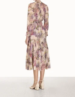 Sale ZIMMERMANN Lyrical Lantern Midi Dress