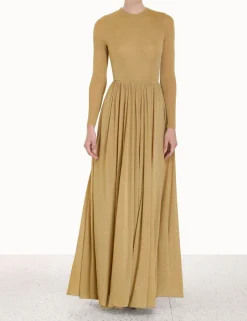 Outlet ZIMMERMANN Lyrical Lurex Gown
