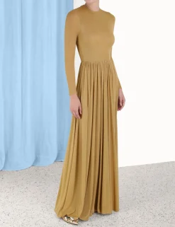 Outlet ZIMMERMANN Lyrical Lurex Gown
