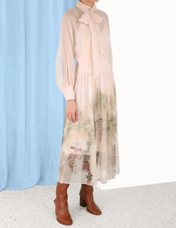 Clearance ZIMMERMANN Lyrical Midi Dress