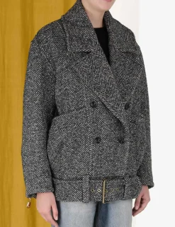 Clearance ZIMMERMANN Lyrical Oversized Biker Jacket