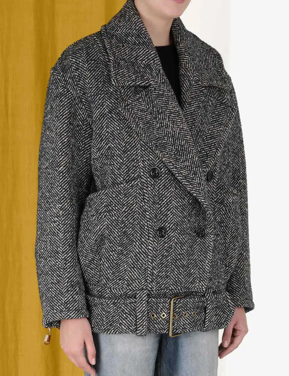 Clearance ZIMMERMANN Lyrical Oversized Biker Jacket