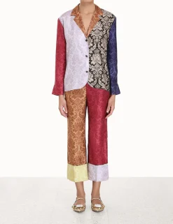 Outlet ZIMMERMANN Lyrical Spliced Flare Pant