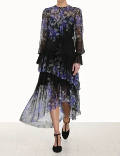 Clearance ZIMMERMANN Lyrical Tiered Dress
