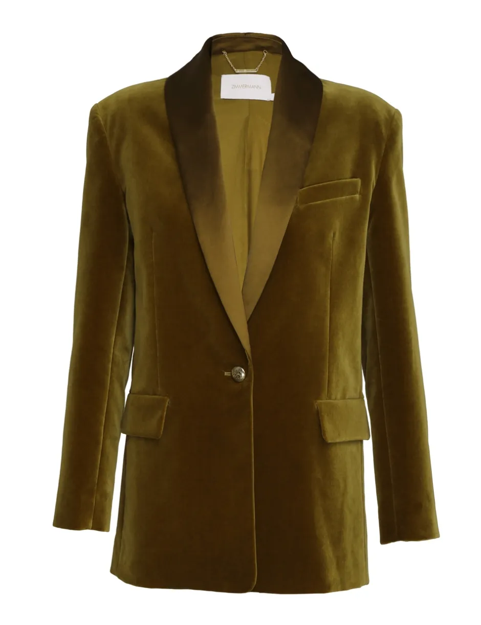 Best ZIMMERMANN Lyrical Velvet Dinner Jacket