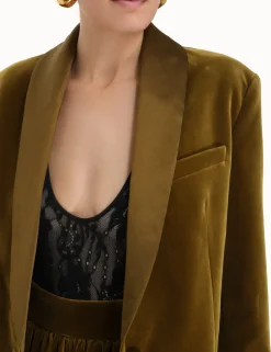 Outlet ZIMMERMANN Lyrical Velvet Dinner Jacket