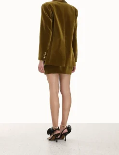 ZIMMERMANN Lyrical Velvet Mini Skirt