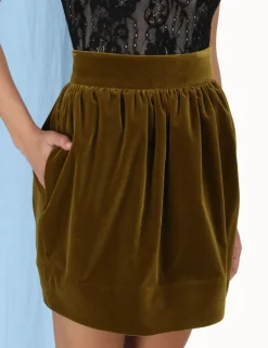 ZIMMERMANN Lyrical Velvet Mini Skirt