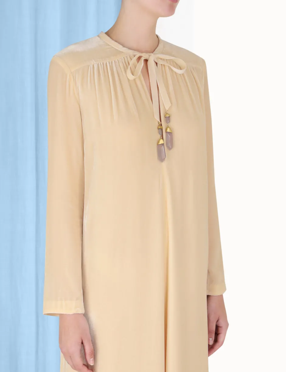 New ZIMMERMANN Lyrical Velvet Tubular Dress