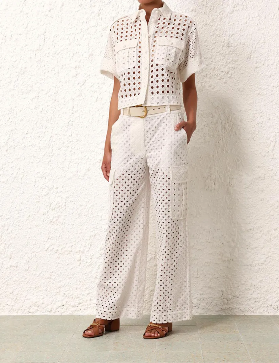 New ZIMMERMANN Matchmaker Anglaise Shirt