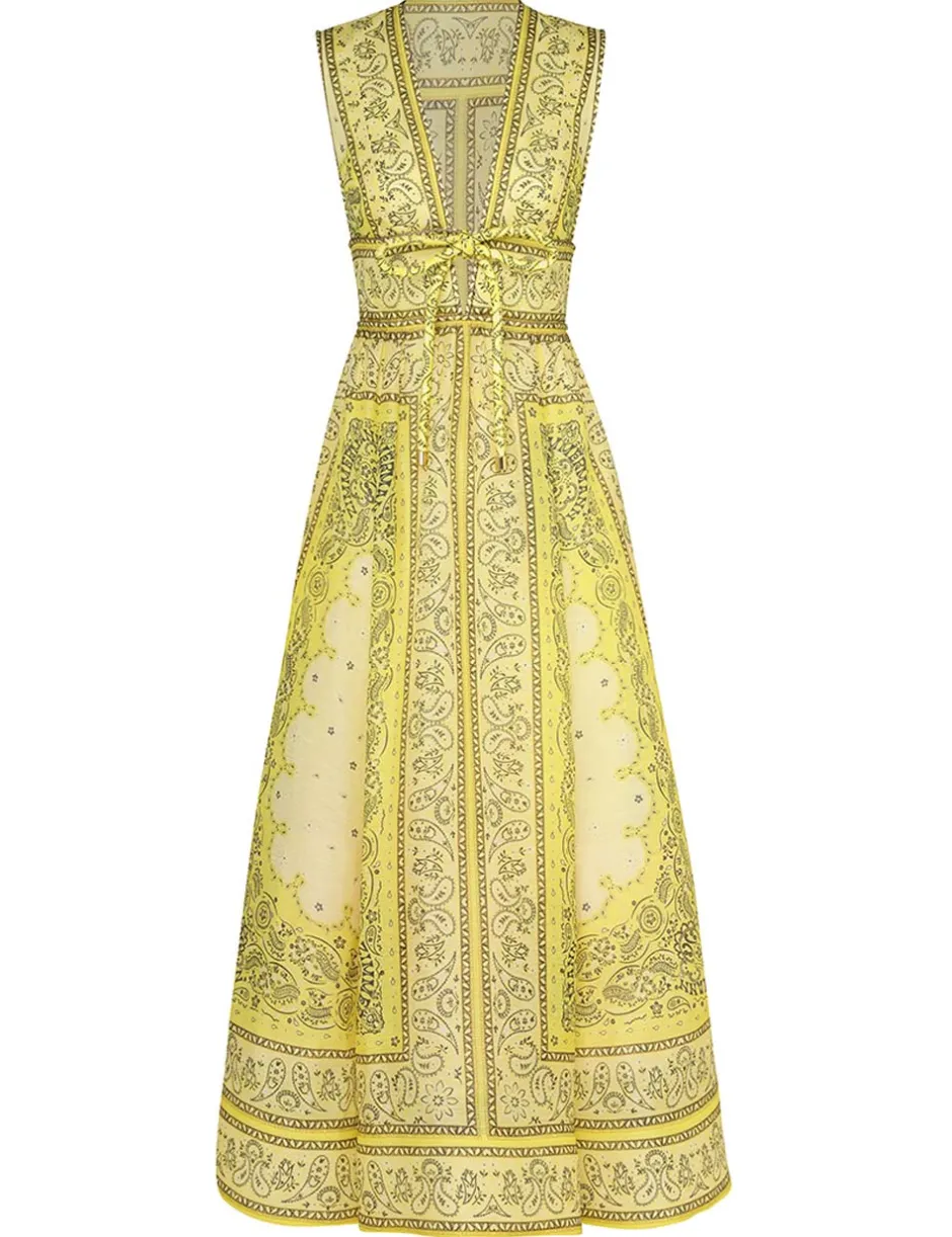 Best ZIMMERMANN Matchmaker Bow Long Dress
