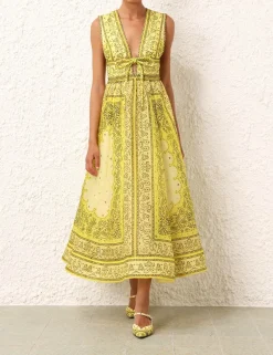 Best ZIMMERMANN Matchmaker Bow Long Dress
