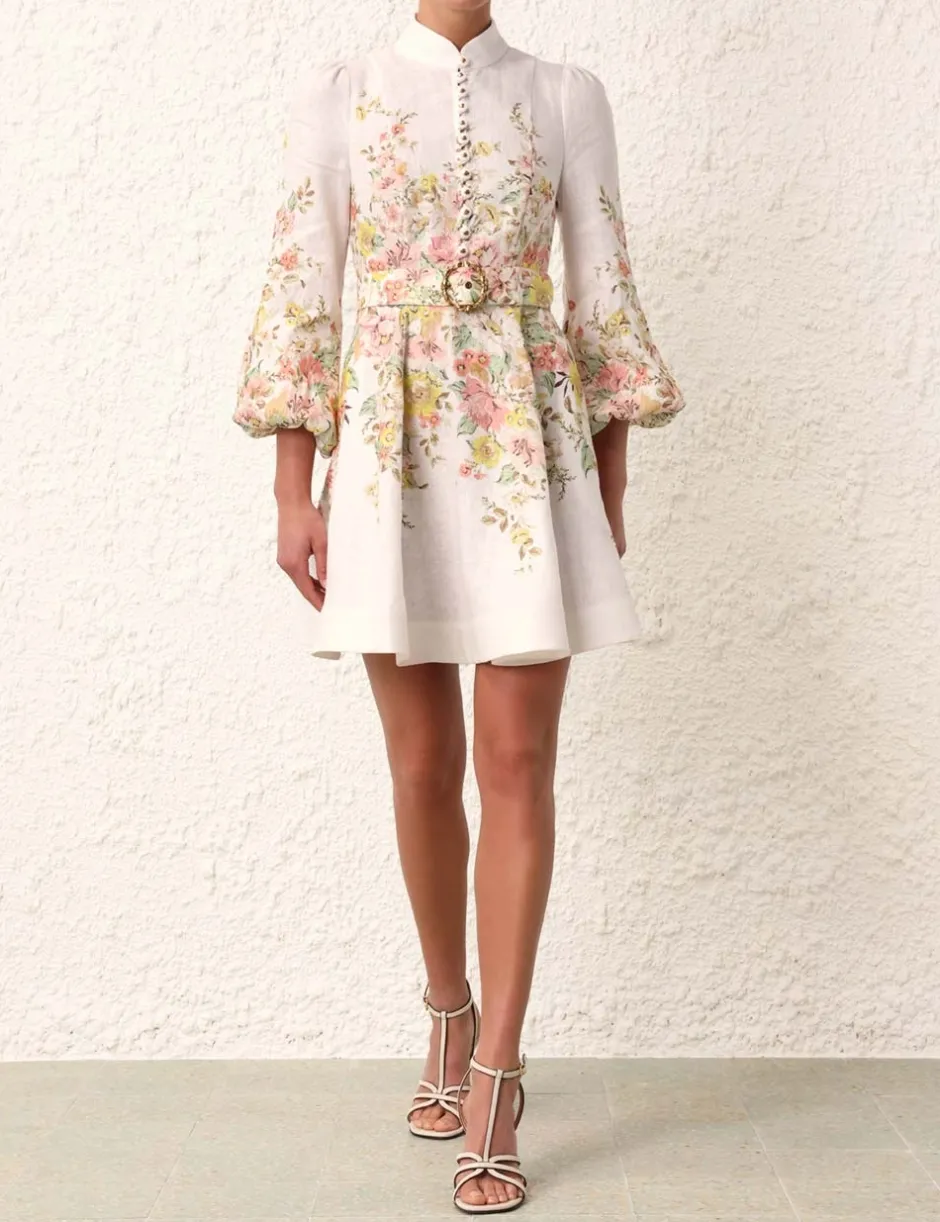 Discount ZIMMERMANN Matchmaker Buttoned Mini Dress