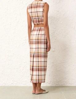 Best ZIMMERMANN Matchmaker Check Bow Bodice