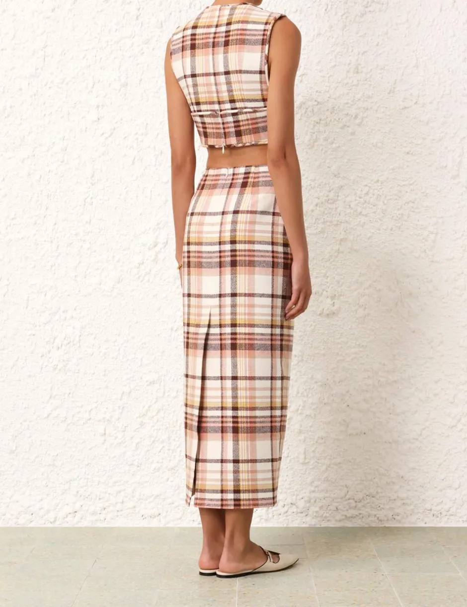 Discount ZIMMERMANN Matchmaker Check Bow Bodice