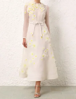 Sale ZIMMERMANN Matchmaker Daisy Midi Dress