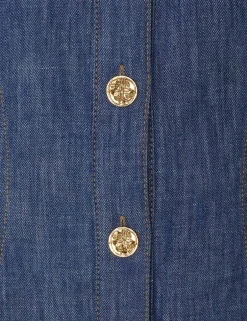 Discount ZIMMERMANN Matchmaker Denim Blouse