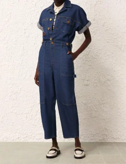 ZIMMERMANN Matchmaker Denim Boiler Suit