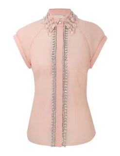 Outlet ZIMMERMANN Matchmaker Diamante Blouse