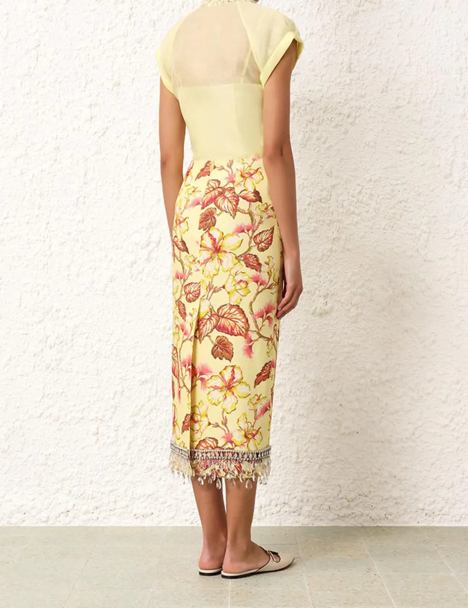 Clearance ZIMMERMANN Matchmaker Diamante Skirt