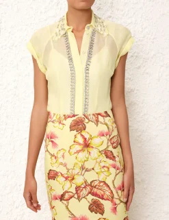 Clearance ZIMMERMANN Matchmaker Diamante Skirt