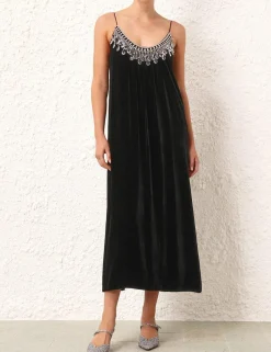 New ZIMMERMANN Matchmaker Diamante Slip Dress
