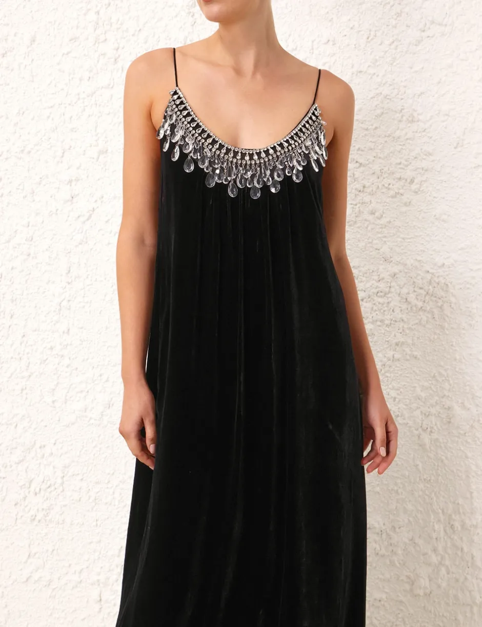 ZIMMERMANN Matchmaker Diamante Slip Dress