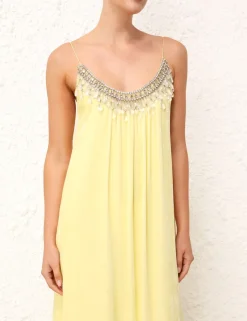 New ZIMMERMANN Matchmaker Diamante Slip Dress