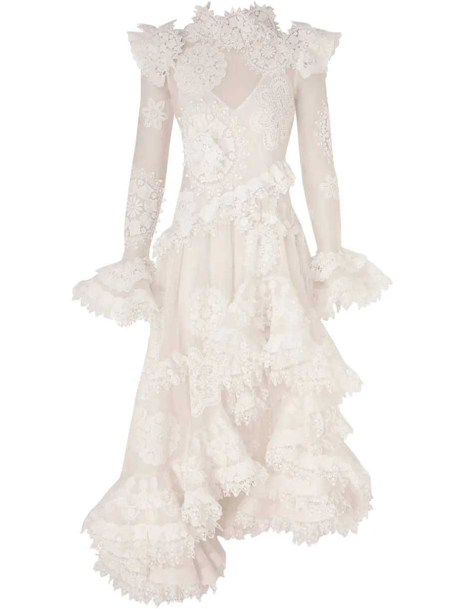 Outlet ZIMMERMANN Matchmaker Doily Dress