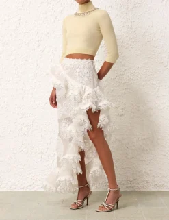 Online ZIMMERMANN Matchmaker Doily Skirt