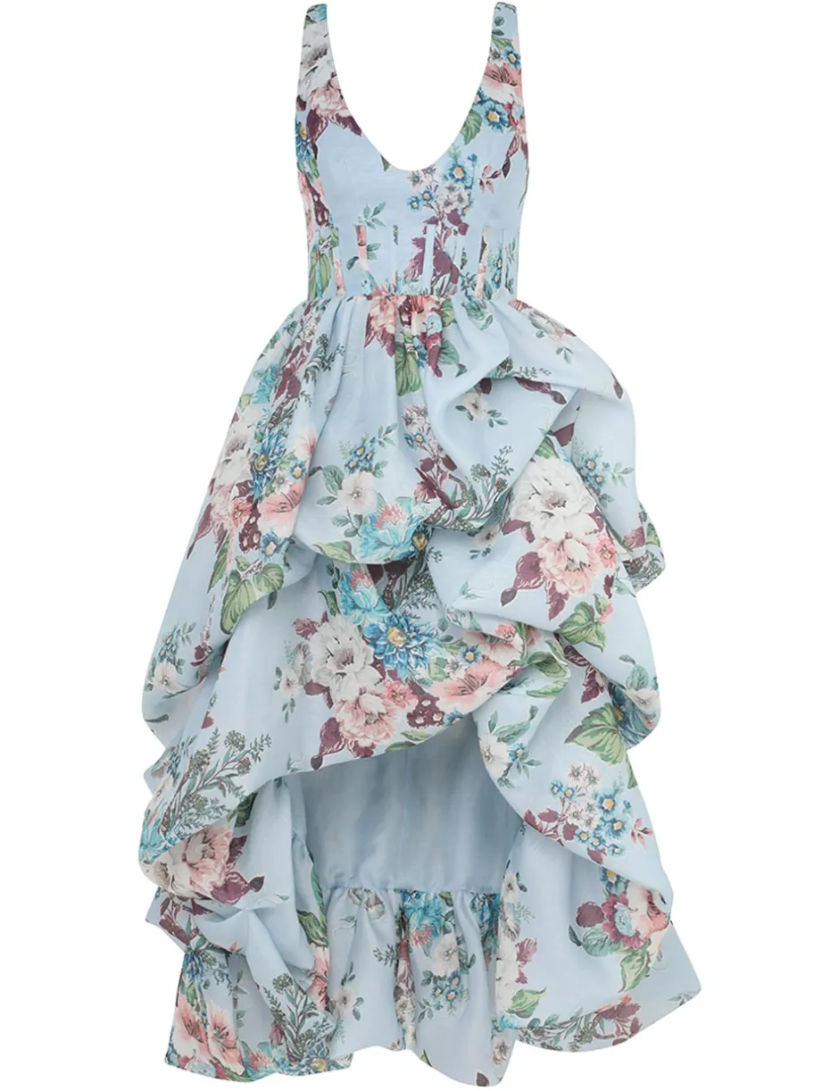 Best ZIMMERMANN Matchmaker Drape Midi Dress
