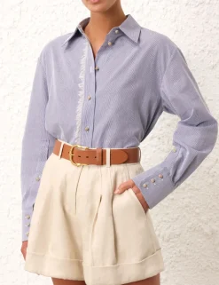 ZIMMERMANN Matchmaker Embroidered Shirt