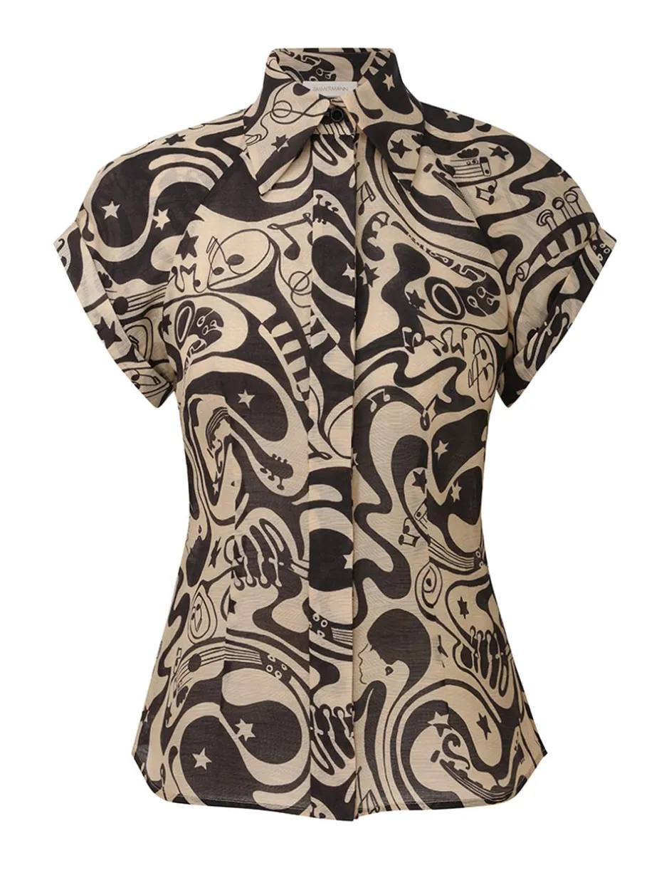 Sale ZIMMERMANN Matchmaker Fitted Blouse