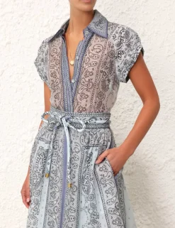 New ZIMMERMANN Matchmaker Fitted Blouse