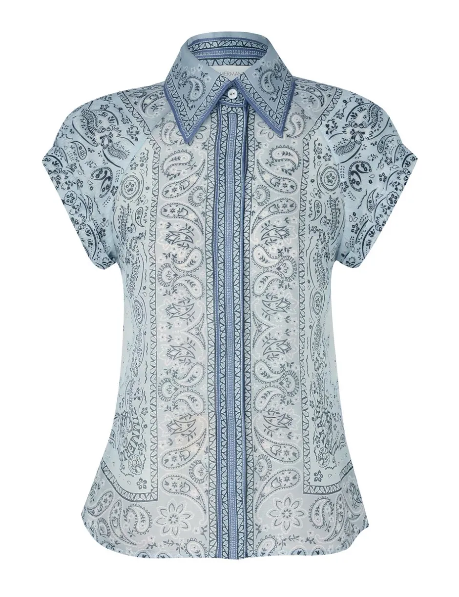 Outlet ZIMMERMANN Matchmaker Fitted Blouse
