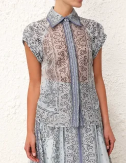 Outlet ZIMMERMANN Matchmaker Fitted Blouse