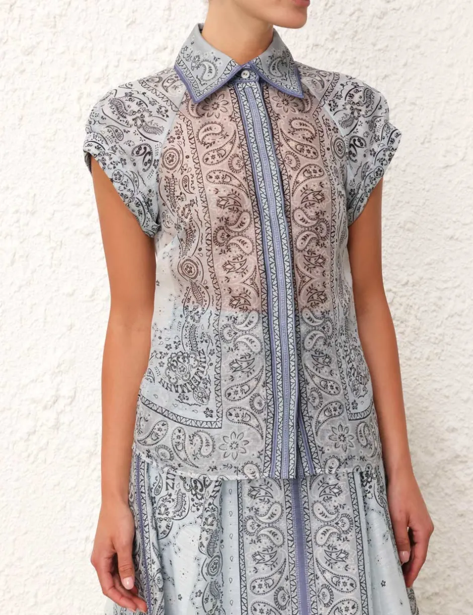 Outlet ZIMMERMANN Matchmaker Fitted Blouse