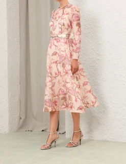 Sale ZIMMERMANN Matchmaker Floral Midi Dress