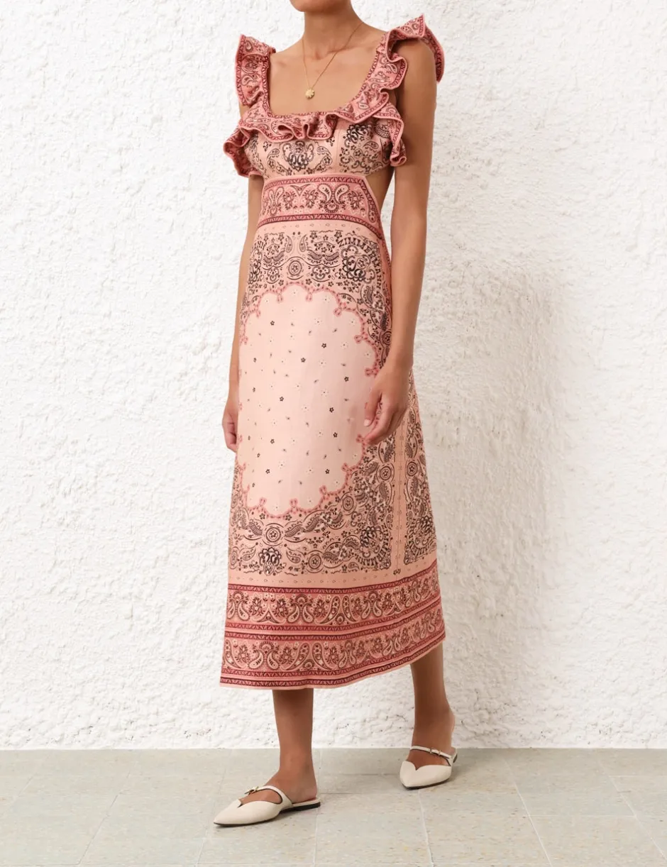 New ZIMMERMANN Matchmaker Frilled Midi