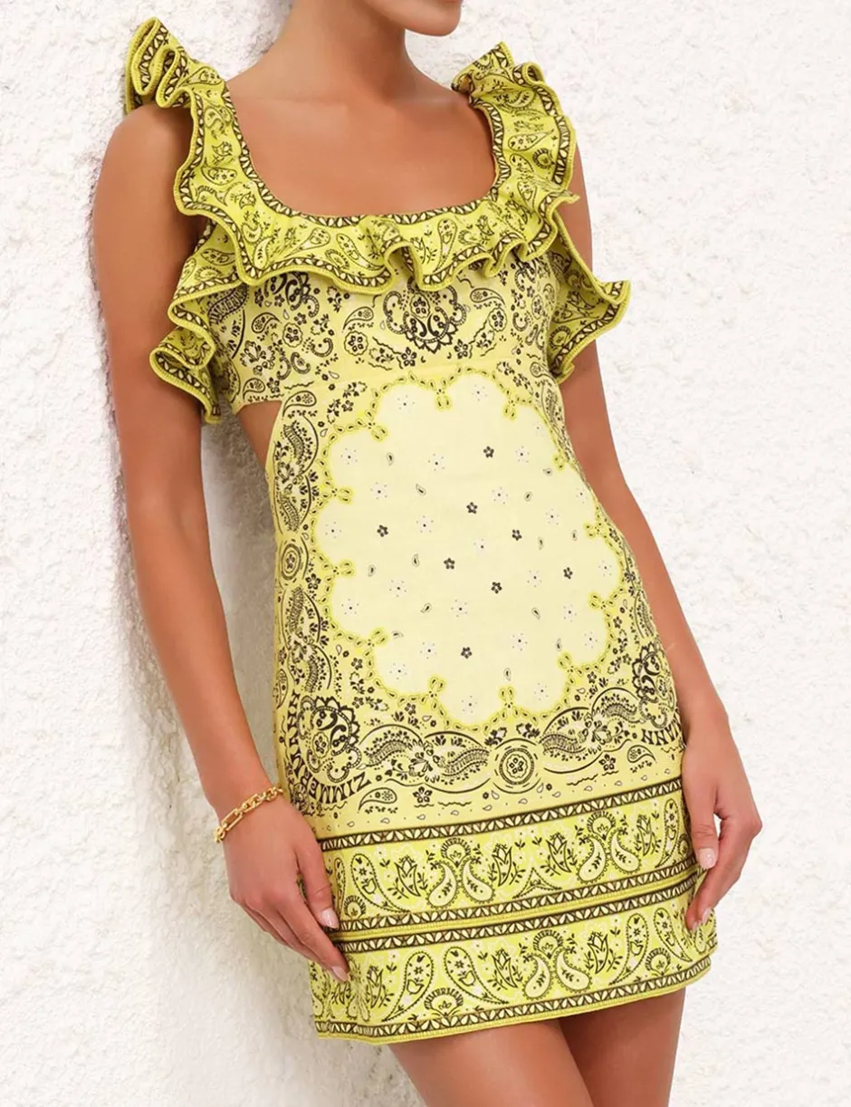 Clearance ZIMMERMANN Matchmaker Frilled Mini