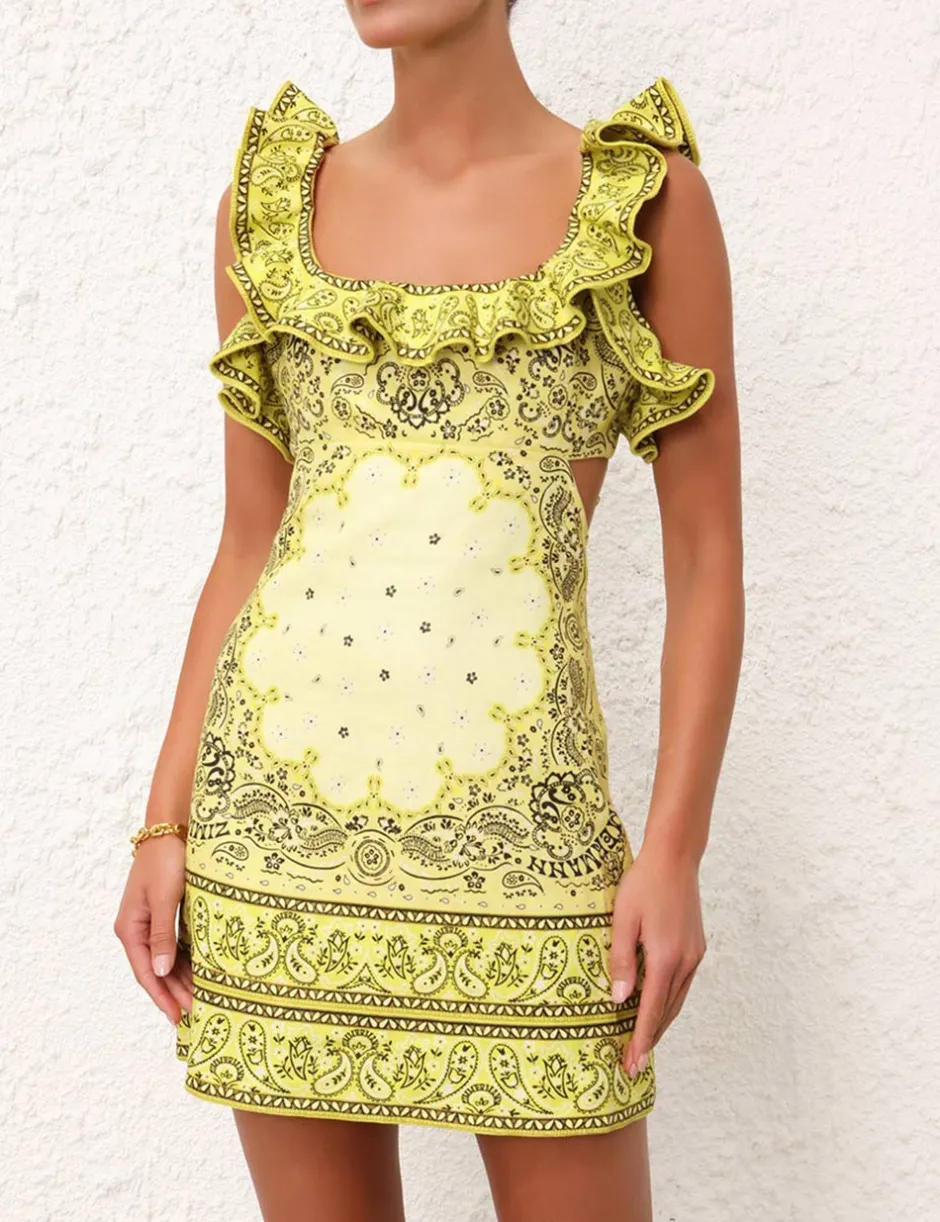 Clearance ZIMMERMANN Matchmaker Frilled Mini