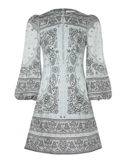 Best ZIMMERMANN Matchmaker Keyhole Mini Dress