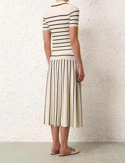 Best ZIMMERMANN Matchmaker Knit Stripe Skirt