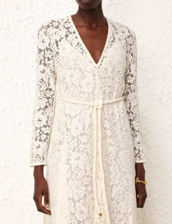 Outlet ZIMMERMANN Matchmaker Lace Sheath Dress